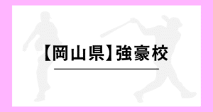 岡山県 高校野球 強豪校