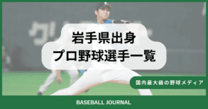 岩手県出身 プロ野球選手