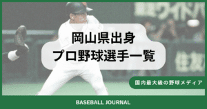 岡山県出身 プロ野球選手
