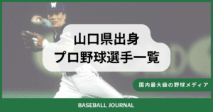 山口県出身 プロ野球選手