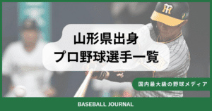 山形県出身 プロ野球選手
